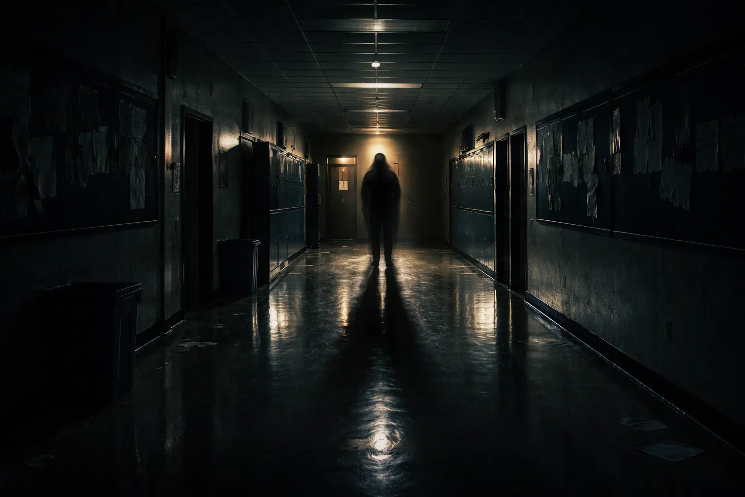 fantasma en colegio embrujado
