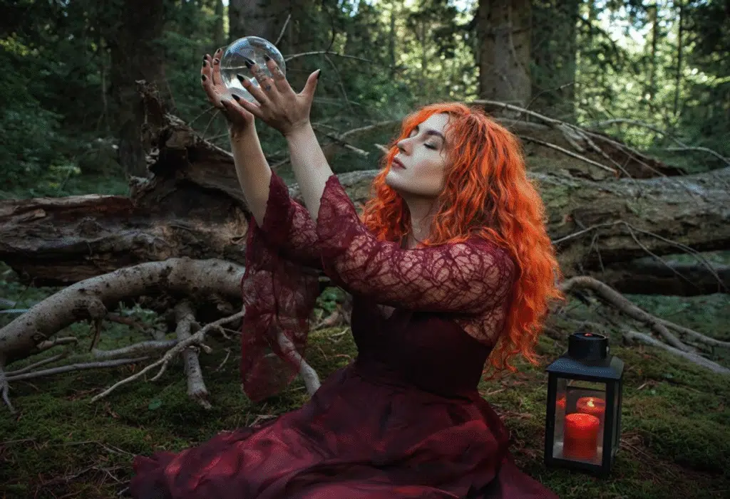 Revelando lo oculto: rituales de brujas descubiertos en lo profundo del bosque