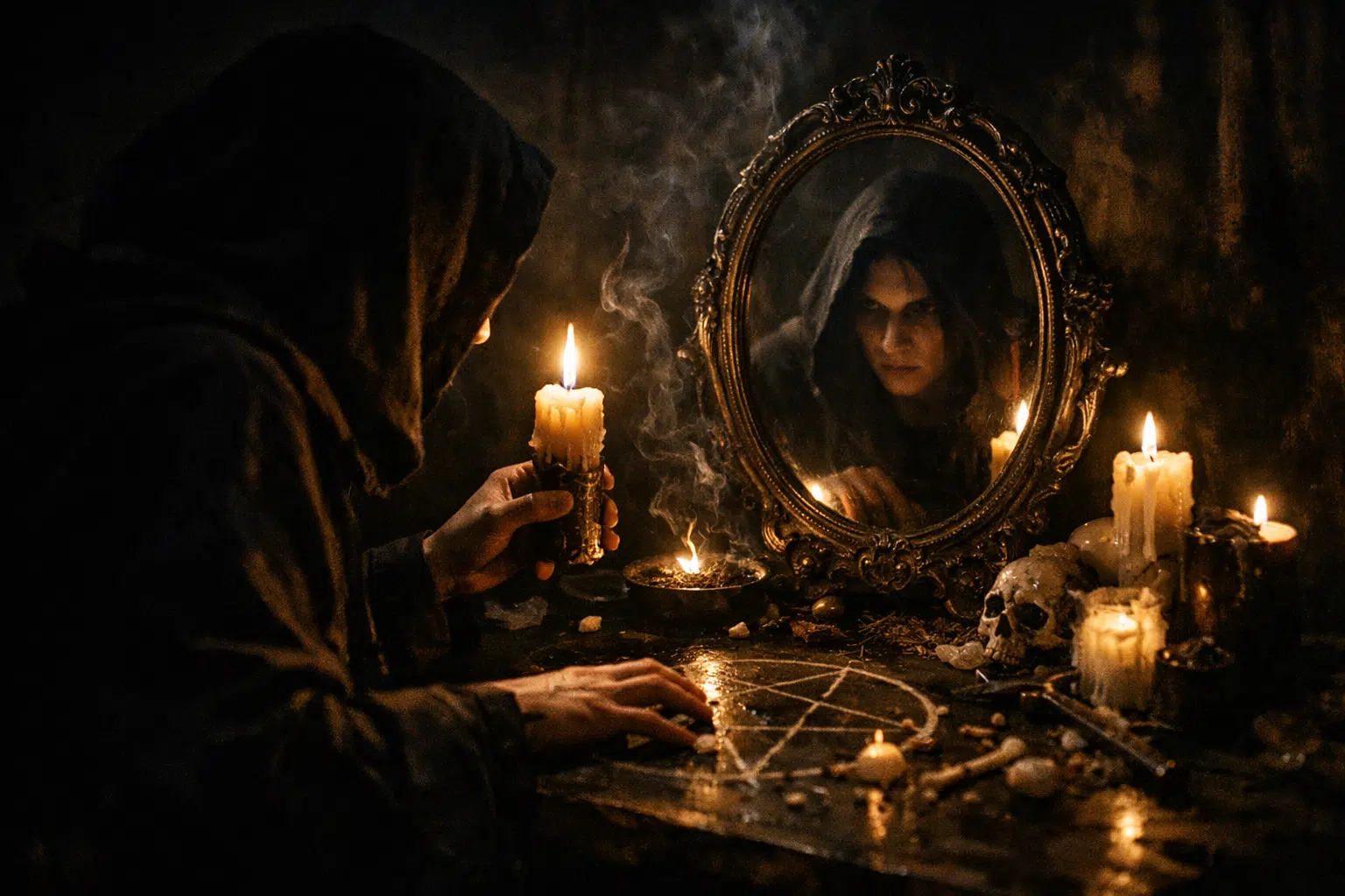 ritual espejo medianoche