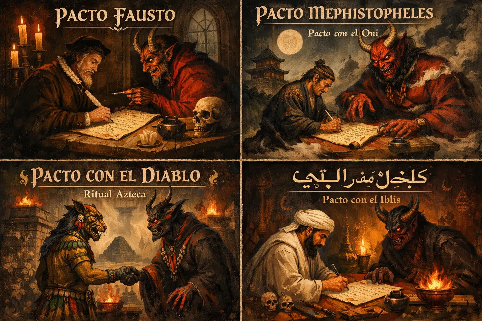 pacto con el diablo en la literatura y el cine