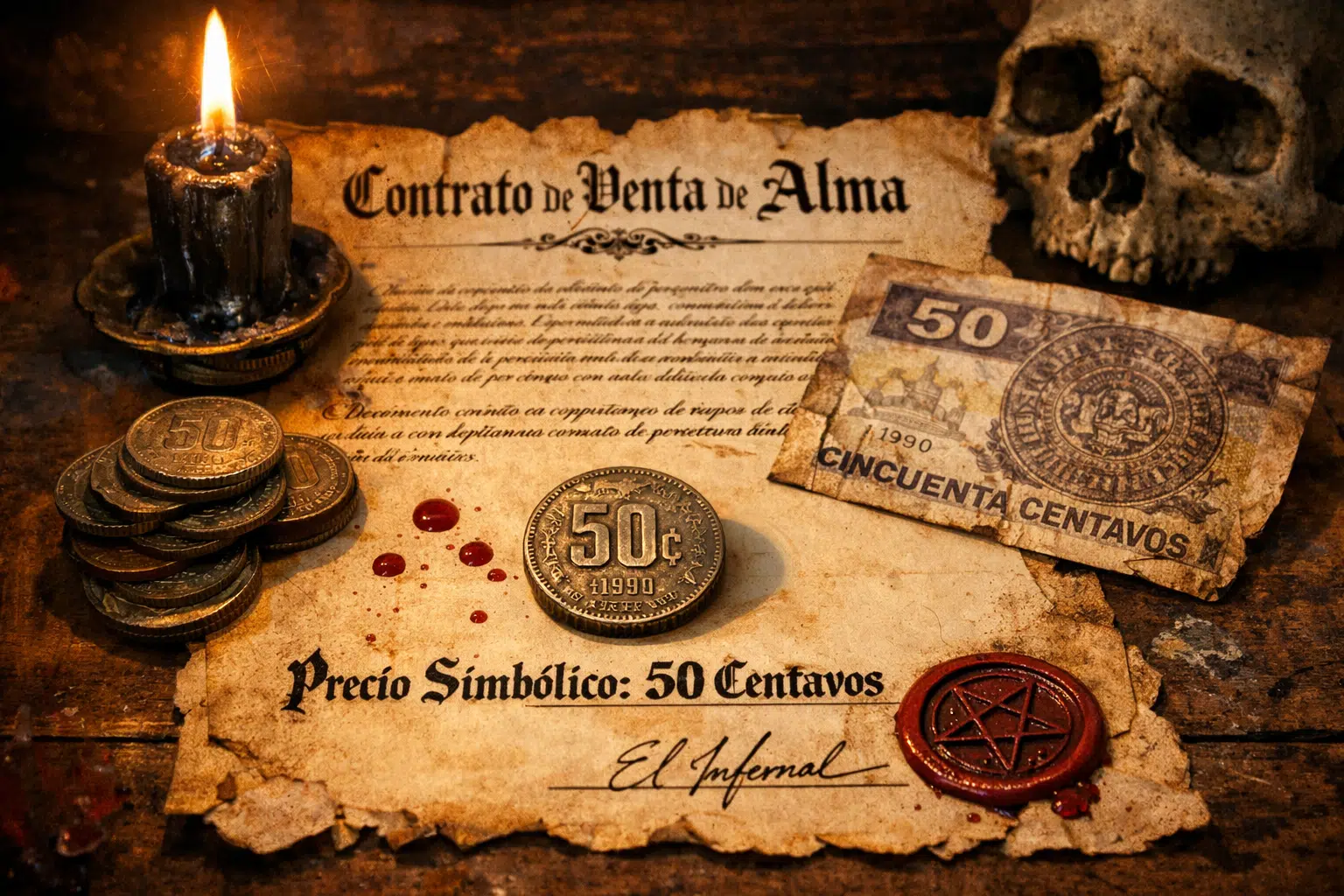 precio simbólico de vender el alma