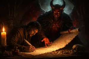 Vender el alma al diablo