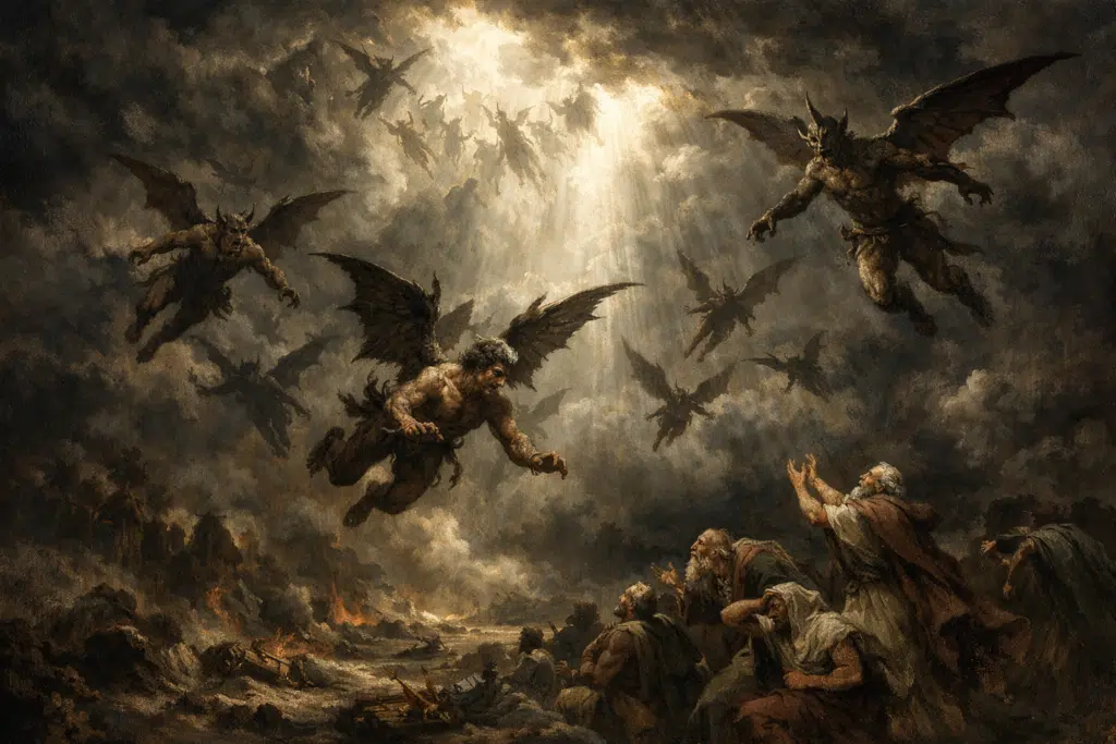 Demonios en la Biblia